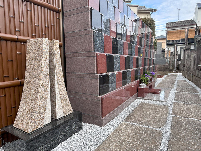 勝専寺樹木葬合掌墓