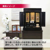 仏壇 古都 黒檀 高さ64cm 仏具セットC 特徴 3