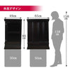 仏壇 静観 (せいかん) 黒檀 高さ86cm 仏具セットC