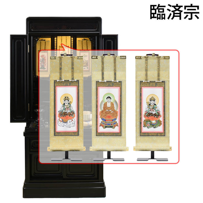 仏壇 古都 黒檀 高さ115cm 仏具セットC 特徴 26