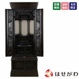 仏壇 悠遠 (ゆうえん) 黒檀 H159cm 特徴 1