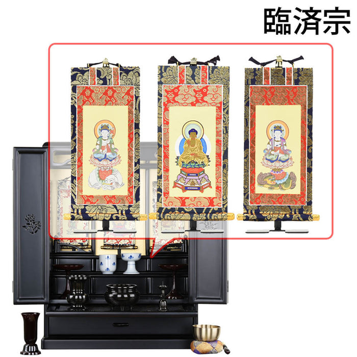 仏壇 ダルマ 上塗 H55cm 仏具セットC 特徴 18