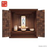 現代仏壇 ショコラ ウォールナット 高さ41cm 特徴1
