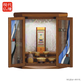 現代仏壇 アンティコ ウォールナット 高さ50cm 特徴1