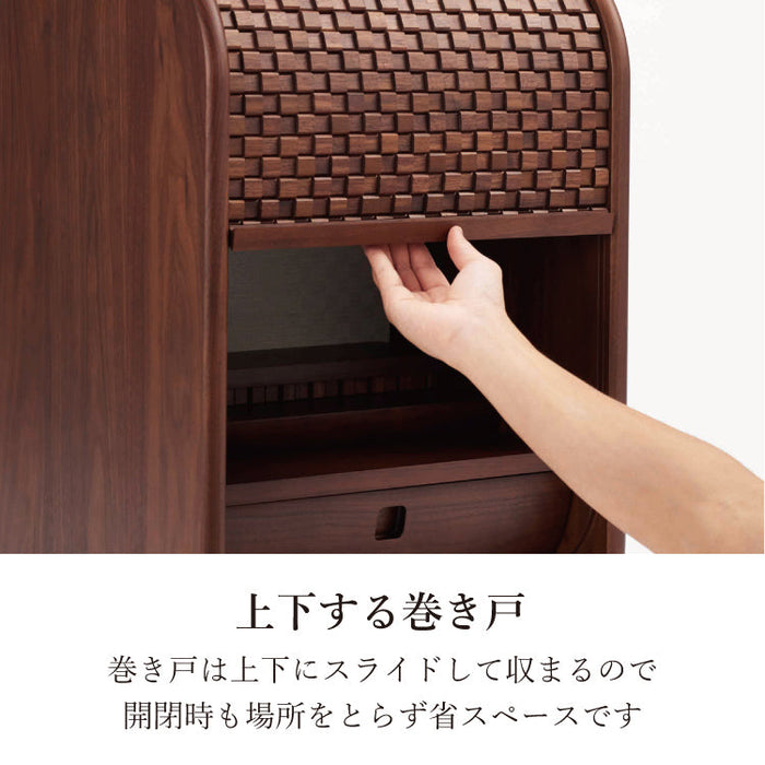 現代仏壇 セグレート ウォールナット 高さ56cm 特徴9