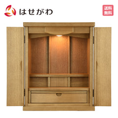仏壇 クオーレ タモ 欅色 高さ54cm