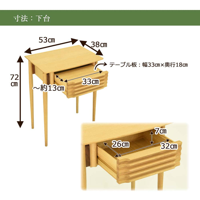 仏壇 WHITE WOOD オーク H117cm 仏壇+下台セット 特徴 10