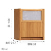 現代仏壇 花桜(はなざくら) 高さ39cm 特徴4