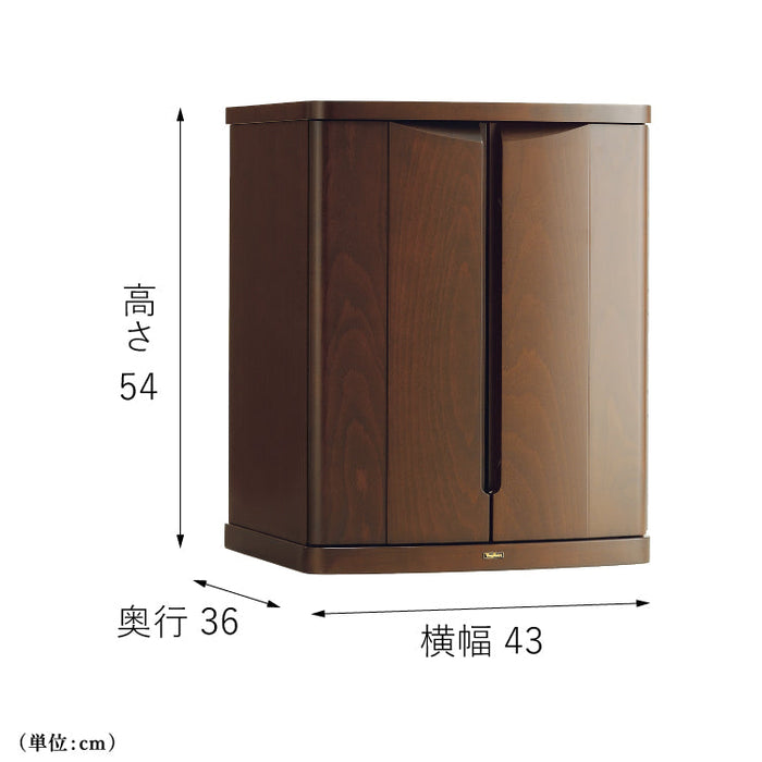 現代仏壇 アナベル ダーク 高さ54cm 特徴4
