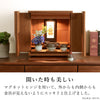 現代仏壇 フォーリーフ ダーク 高さ38cm 特徴5