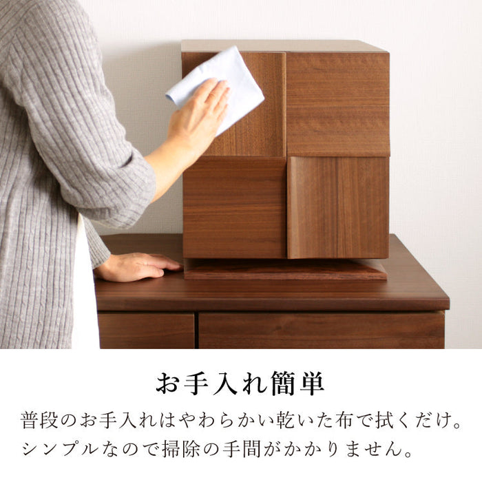現代仏壇 フォーリーフ ダーク 高さ38cm 特徴6