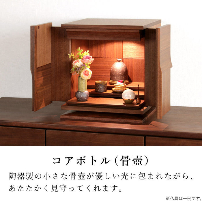 現代仏壇 フォーリーフ ダーク 高さ38cm 特徴13