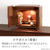 現代仏壇 フォーリーフ ダーク 高さ38cm 特徴13