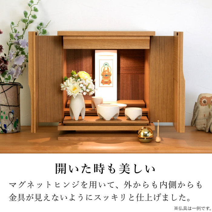 現代仏壇 フォーリーフ ライト 高さ38cm 特徴5