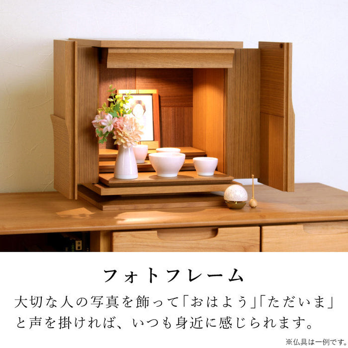 現代仏壇 フォーリーフ ライト 高さ38cm 特徴10