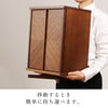 現代仏壇 セイル ウォールナット 高さ45cm 特徴11