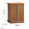 現代仏壇 テノン ダーク 高さ36cm 特徴3