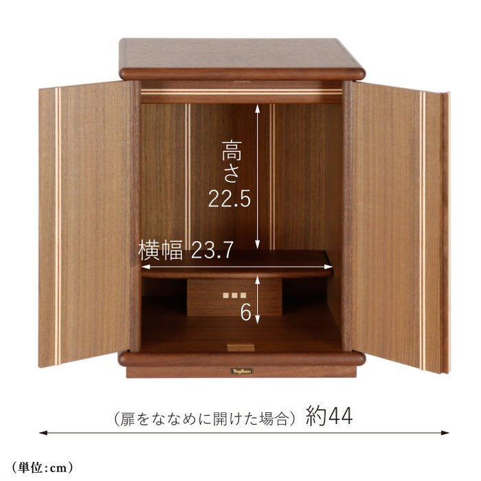 現代仏壇 テノン ダーク 高さ36cm 特徴4