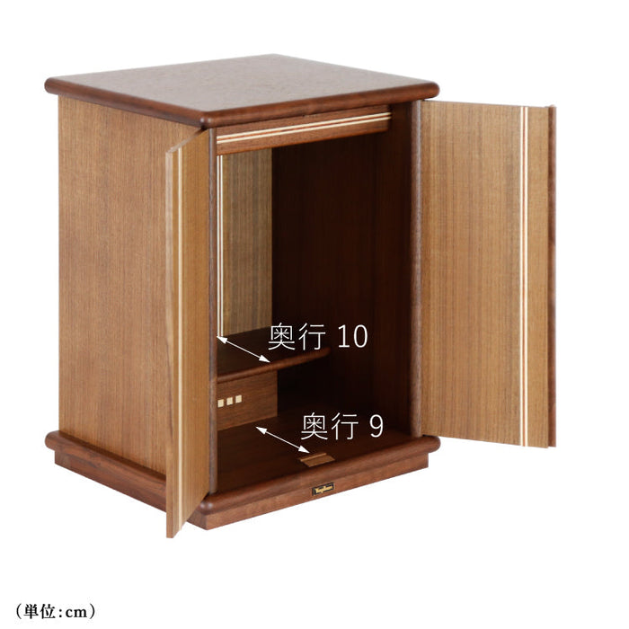 現代仏壇 テノン ダーク 高さ36cm 特徴5