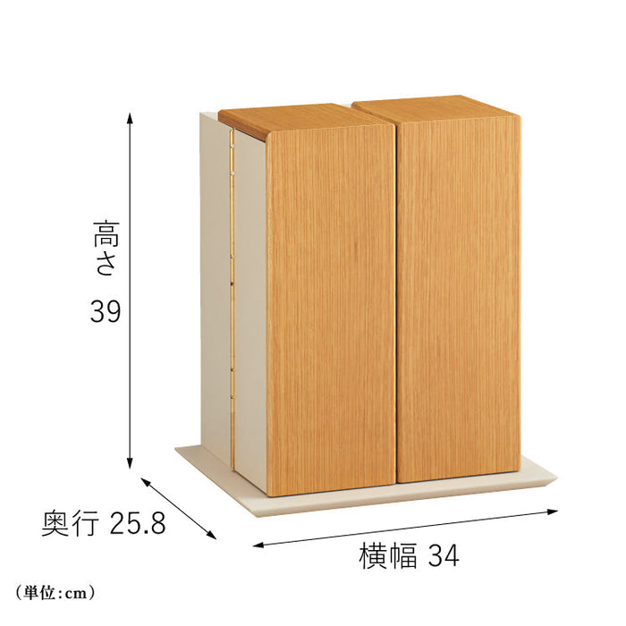 現代仏壇 アトリア ライト 高さ39cm 特徴3