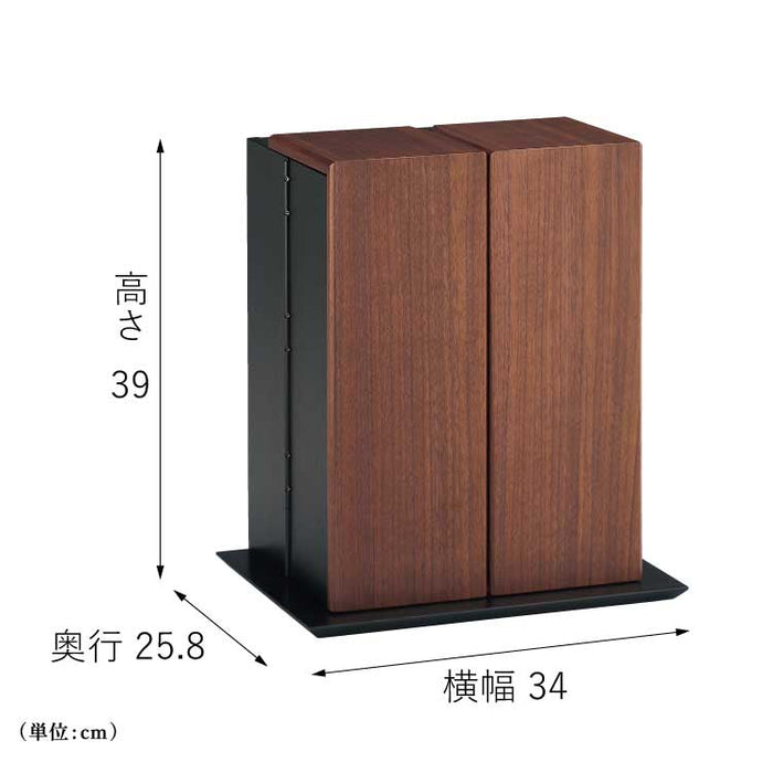 現代仏壇 アトリア ダーク 高さ39cm 特徴 2