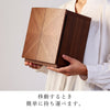 現代仏壇 ペタル ウォールナット 高さ24cm 特徴11