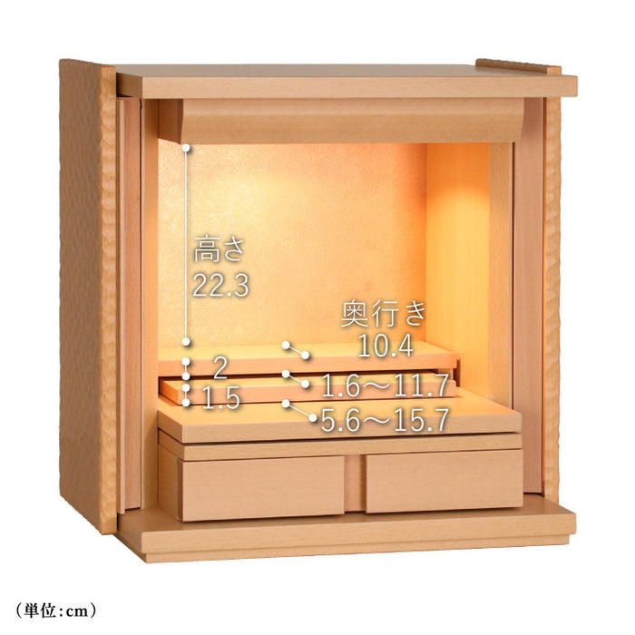 現代仏壇 マイセル 高さ42cm 特徴5