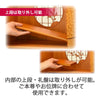 仏壇 花鞠Ⅱ (はなまり) ナラライト 高さ45cm 仏具セットC 特徴 7
