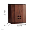 現代仏壇 クローバー2 高さ54cm 特徴 2