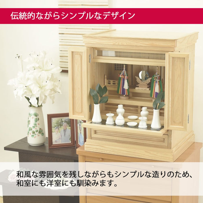 仏壇 神徒壇 栓 H62cm 神具セットB 特徴 3