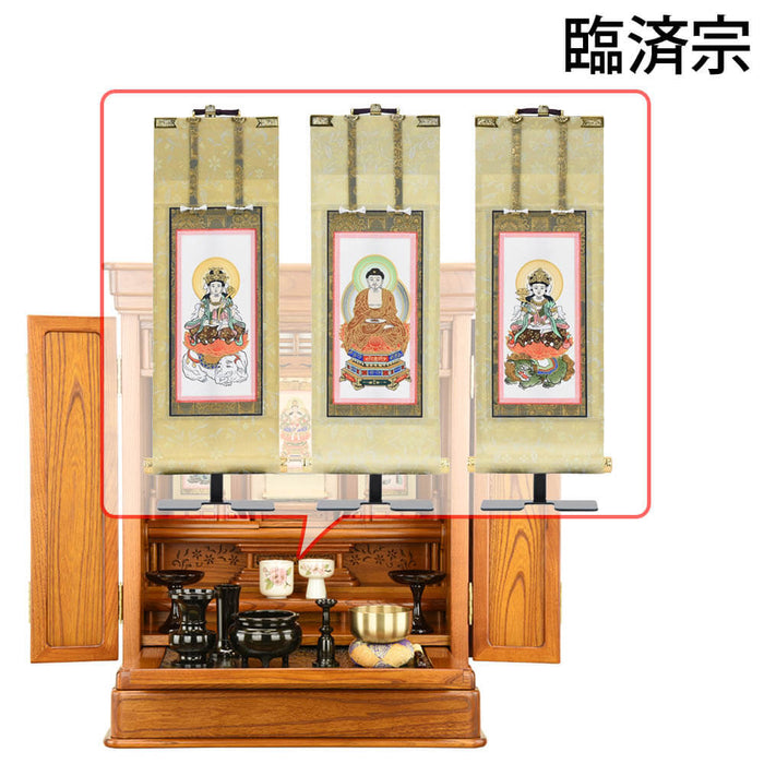 仏壇 露音 (つゆのね) 欅 H70cm 仏具セットC 特徴 19