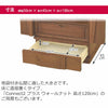 仏壇 Connect2 プラス ウォールナット 高さ100cm 仏具セットB 特徴 12