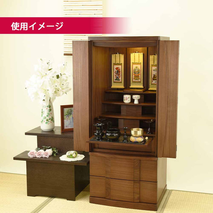 仏壇 Connect2 プラス ウォールナット 高さ120cm 特徴 3