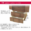 仏壇 Connect2 プラス ウォールナット 高さ120cm 仏具セットB 特徴 12