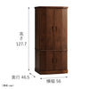 現代仏壇 メヌエット ウォールナット 高さ128cm 特徴4