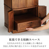 現代仏壇 メヌエット ウォールナット 高さ128cm 特徴11