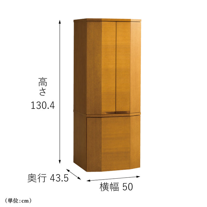 現代仏壇 セダム ライト 高さ131cm 特徴3