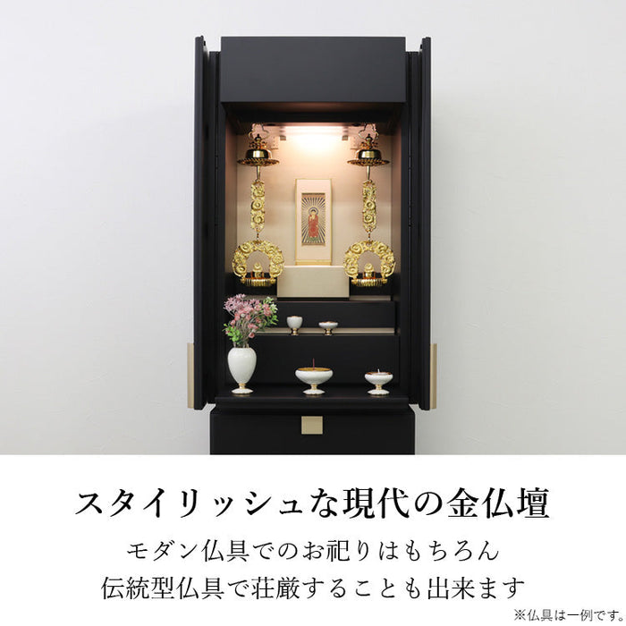 現代仏壇 黒龍 高さ131cm 特徴8