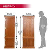 仏壇 悠和 (ゆうわ) 本欅 高さ135cm 仏具セットA 特徴 4