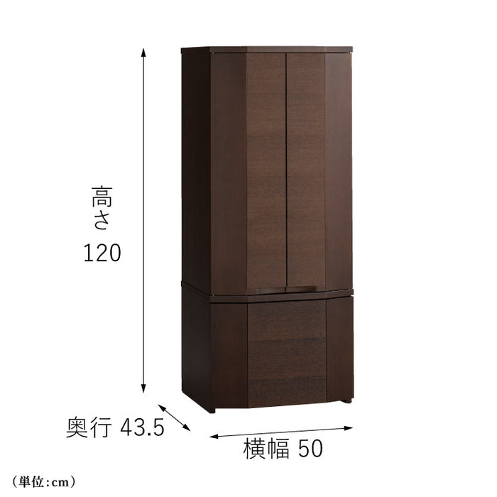 現代仏壇 セダム ダーク 高さ120cm 特徴3