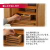 仏壇 願 (ねがい) ナチュラル 高さ120cm 仏具セットA