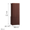現代仏壇 エラン ダーク 高さ120cm 特徴3