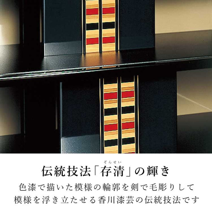 現代仏壇 山波 高さ150cm 特徴 4