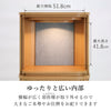 現代仏壇 スフレ オーク 高さ120cm 特徴7