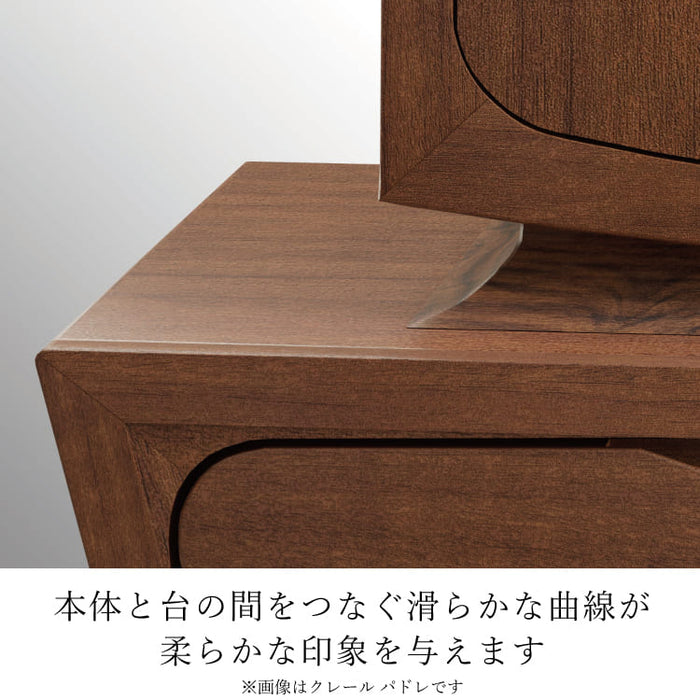 現代仏壇 クレール マドレ ウォールナット 高さ158cm 特徴6