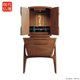 現代仏壇 クレール パドレ ウォールナット 高さ160cm 特徴1