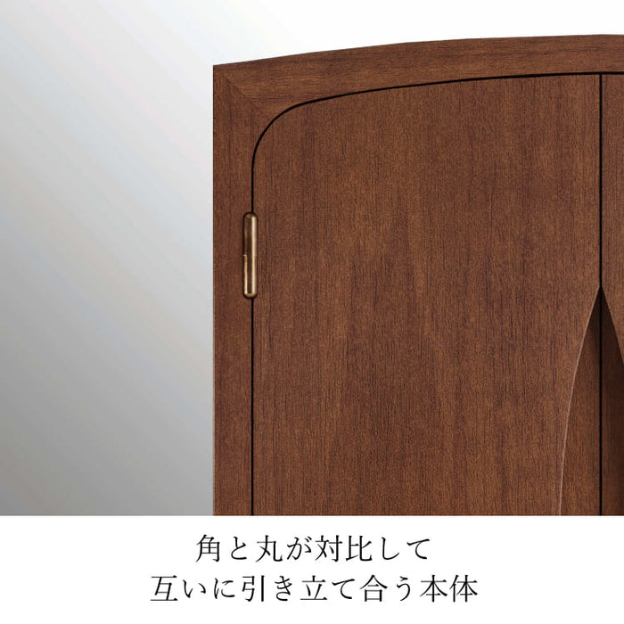 現代仏壇 クレール パドレ ウォールナット 高さ160cm 特徴4