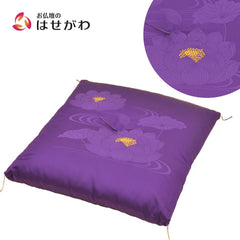 導師布団 どんす 紫