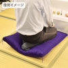 仏具 導師布団 どんす 紫 特徴 2