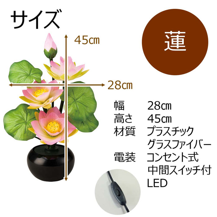 新型 ルミナス 蓮 LED